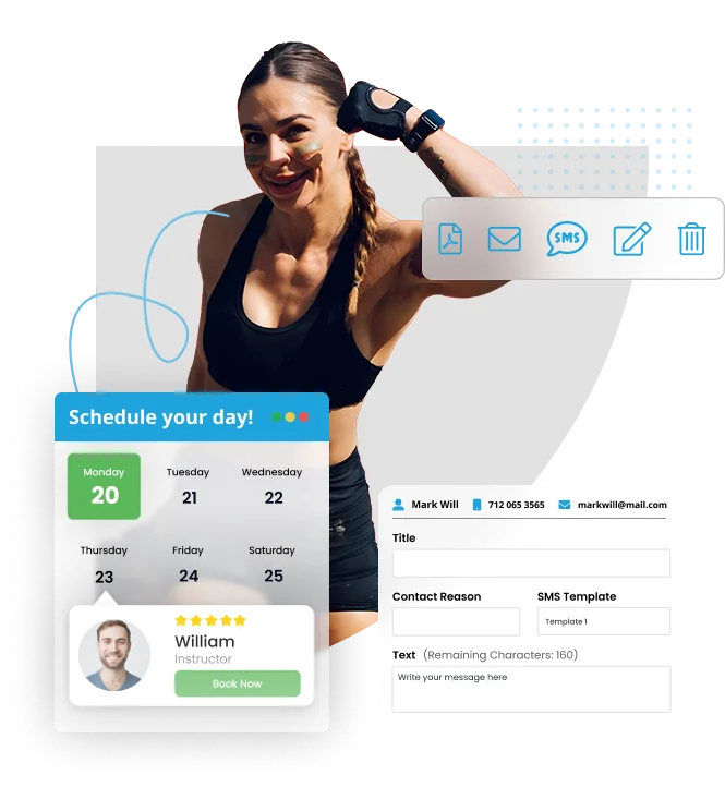 All-in-one cloud-based fitness software