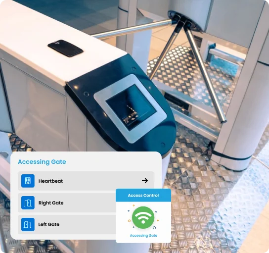 Integrated access control system for cycling and rowing studio