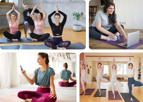 Online Yoga studio booking software