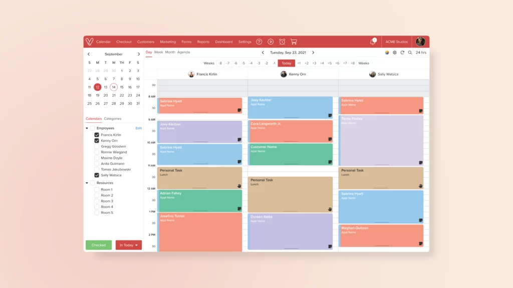 Vagaro Scheduling Software